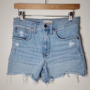 Madewell Light Blue Jean Shorts
